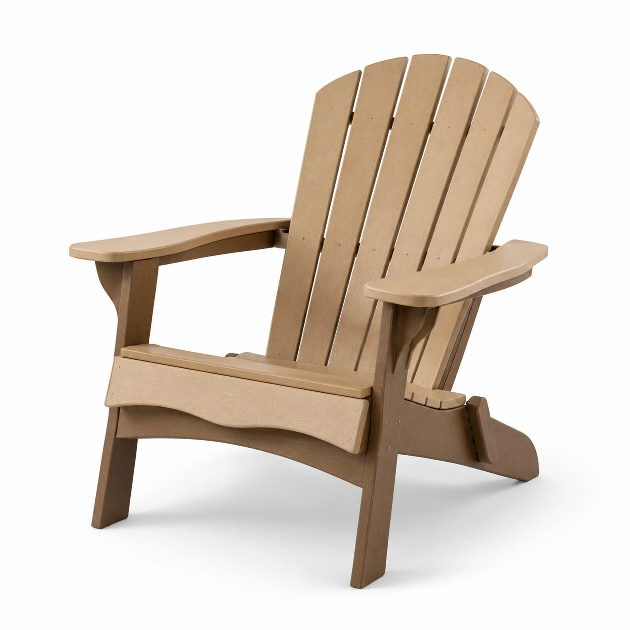 Adirondackstuhl Polywood Braun 85cm x 79cm x 90cm