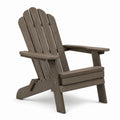 Adirondackstuhl aus Eukalyptusholz Braun