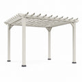 Aluminium Pergola Beige 300 x 300 x 230 cm