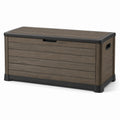 Gartenbox Kunststoff Braun 120x45x60cm