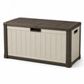 Aufbewahrungsbox Kunststoff Braun/Beige 120x45x60 cm